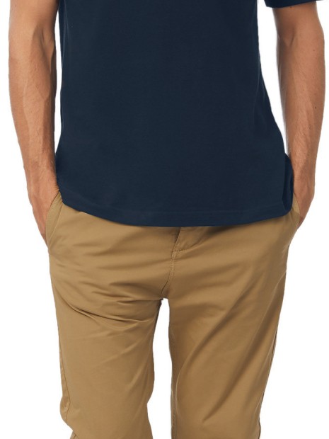 Polos à personnaliser B&C Polo Safran Pocket 