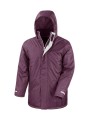 RESULT WINTER PARKA bordeaux personnalisable