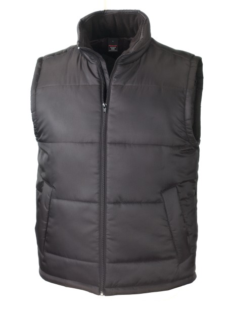 RESULT Bodywarmer Core noir personnalisable