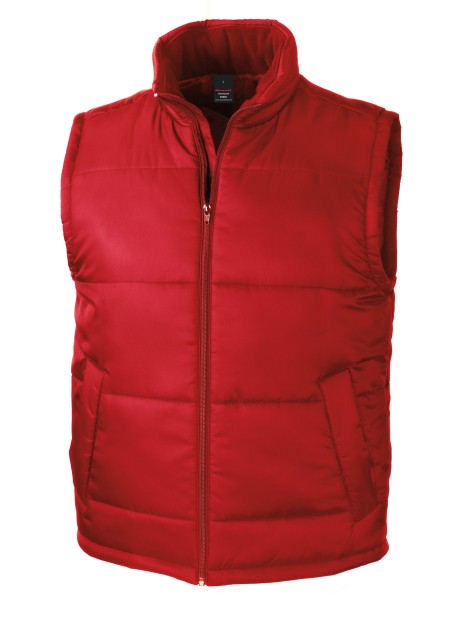 RESULT Bodywarmer Core rouge personnalisable