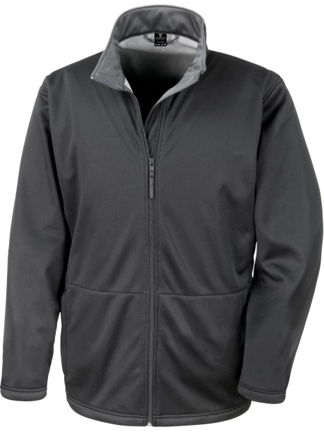 RESULT Veste softshell noir personnalisable