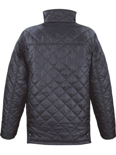 RESULT Veste Cheltenham noir personnalisable