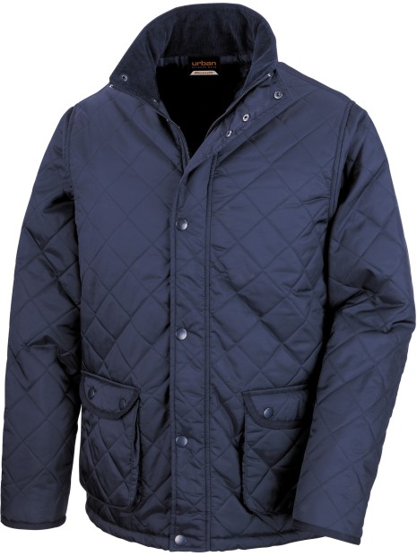 RESULT Veste Cheltenham bleu marine personnalisable