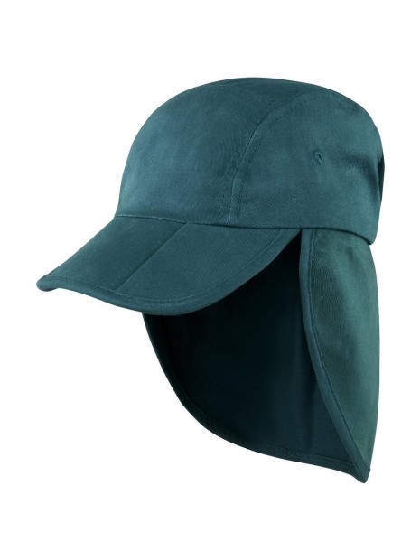RESULT Folding Legionnaire Hat vert bouteille personnalisable