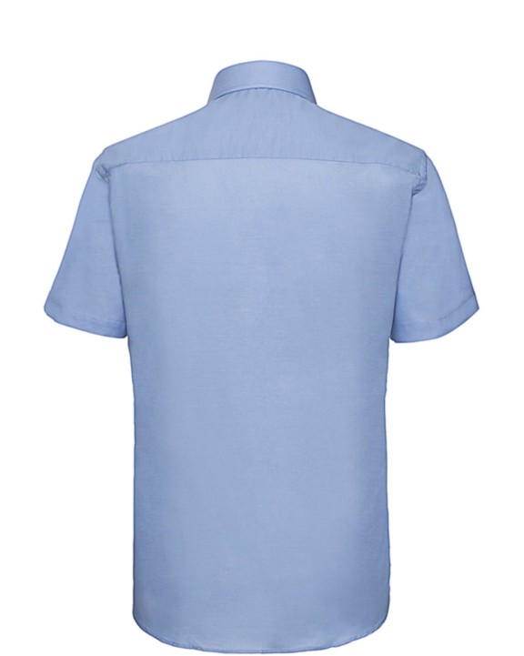 Chemise personnalisable RUSSELL MEN''S SHORT SLEEVE TAILORED OXFORD SHIRT