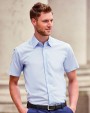 Chemise personnalisable RUSSELL MEN''S SHORT SLEEVE TAILORED OXFORD SHIRT