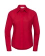RUSSELL Ladies'' LS Fitted Poplin Shirt Hemd personalisierbar