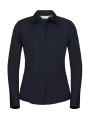 RUSSELL Ladies' LS Fitted Poplin Shirt french marine personnalisable