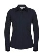 RUSSELL Ladies'' LS Fitted Poplin Shirt Hemd personalisierbar