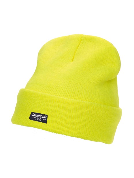 YOKO Fluo Thinsulate® Hat HI-VIS JAUNE personnalisable