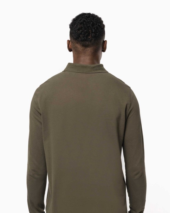 Poloshirt KARIBAN Polo lange mouwen voor bedrukking &amp; borduring