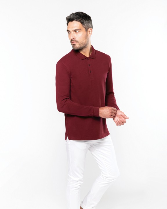 Polo personnalisable KARIBAN Polo manches longues homme