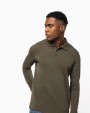 KARIBAN Herren Langarm Poloshirt Poloshirt personalisierbar