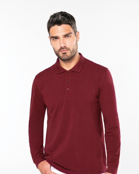 Polo personnalisable KARIBAN Polo manches longues homme