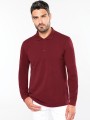 Polos à personnaliser KARIBAN Polo manches longues homme 