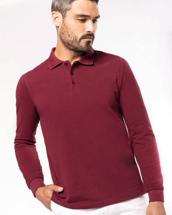 Polo personnalisable KARIBAN Polo manches longues homme