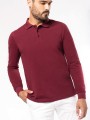 Polos à personnaliser KARIBAN Polo manches longues homme 