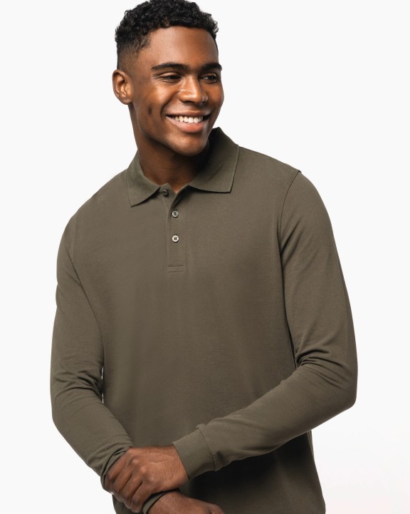 Polo personnalisable KARIBAN Polo manches longues homme