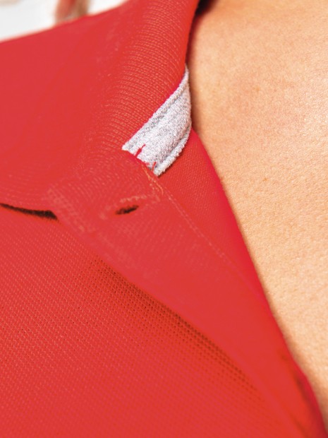 Polos à personnaliser KARIBAN Polo manches longues femme 