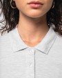 KARIBAN Damen Piqué Poloshirt Langarm Poloshirt personalisierbar