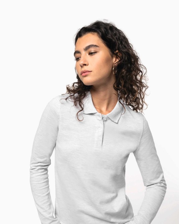 Polo personnalisable KARIBAN Polo manches longues femme