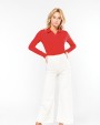 Polo personnalisable KARIBAN Polo manches longues femme