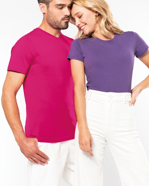 T-shirt KARIBAN T-shirt ronde hals korte mouwen voor bedrukking &amp; borduring
