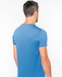 KARIBAN Men's short-sleeved V-neck T-shirt T-Shirt personalisierbar