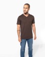 T-shirt personnalisable KARIBAN T-shirt col V manches courtes