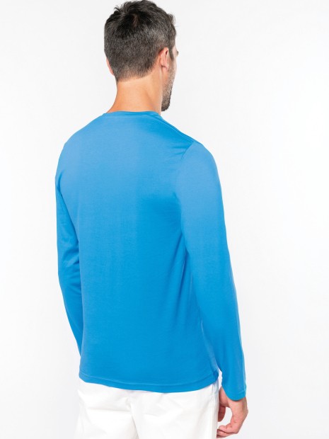 T-Shirts à personnaliser KARIBAN T-shirt col V manches longues 