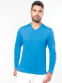 T-Shirts à personnaliser KARIBAN T-shirt col V manches longues 