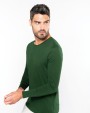T-shirt personnalisable KARIBAN T-shirt col rond manches longues homme