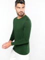 T-Shirts à personnaliser KARIBAN T-shirt col rond manches longues homme 