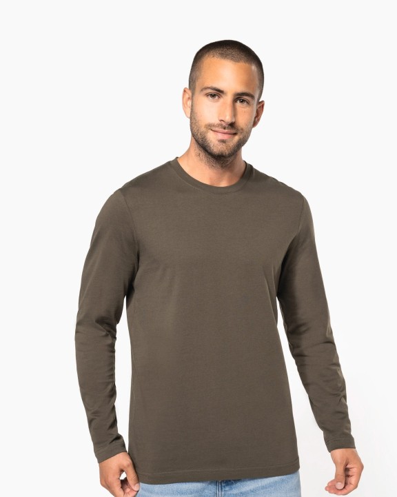 T-shirt personnalisable KARIBAN T-shirt col rond manches longues homme