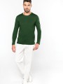 T-Shirts à personnaliser KARIBAN T-shirt col rond manches longues homme 