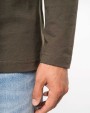 T-shirt KARIBAN T-shirt ronde hals lange mouwen voor bedrukking &amp; borduring