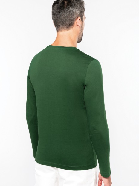 T-Shirts à personnaliser KARIBAN T-shirt col rond manches longues homme 
