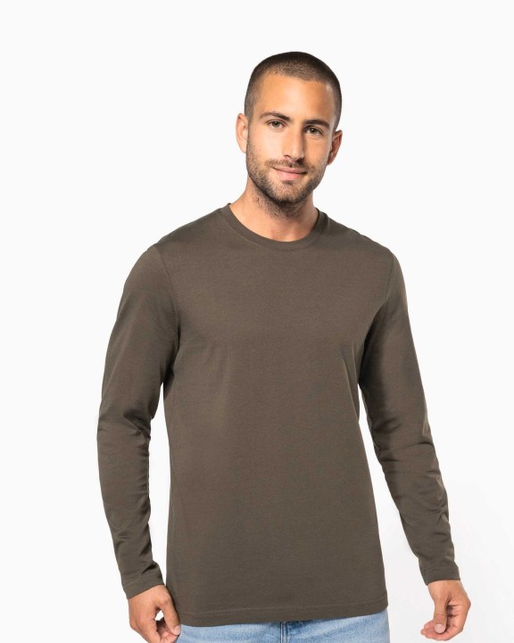 T-shirt personnalisable KARIBAN T-shirt col rond manches longues homme