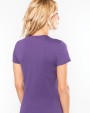 T-shirt KARIBAN Dames t-shirt ronde hals korte mouwen voor bedrukking &amp; borduring