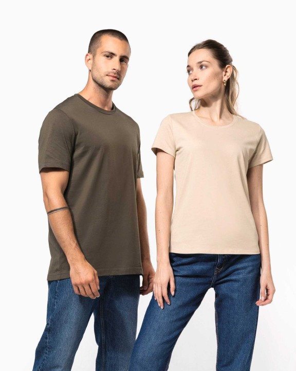 T-shirt KARIBAN Dames t-shirt ronde hals korte mouwen voor bedrukking &amp; borduring