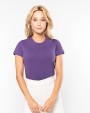 T-shirt KARIBAN Dames t-shirt ronde hals korte mouwen voor bedrukking &amp; borduring