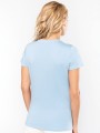 T-Shirts à personnaliser KARIBAN T-shirt col V manches courtes femme 