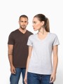 T-Shirts à personnaliser KARIBAN T-shirt col V manches courtes femme 