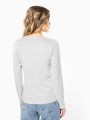 T-Shirts à personnaliser KARIBAN T-shirt col rond manches longues femme 