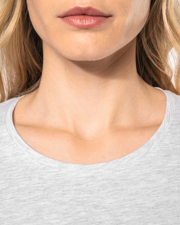 T-shirt personnalisable KARIBAN T-shirt col rond manches longues femme