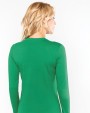 KARIBAN Ladies' long-sleeved crew neck T-shirt T-Shirt personalisierbar