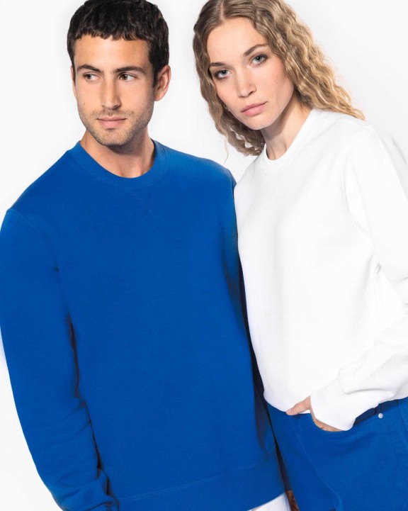 Sweat-shirt personnalisable KARIBAN Sweat-shirt col rond unisexe