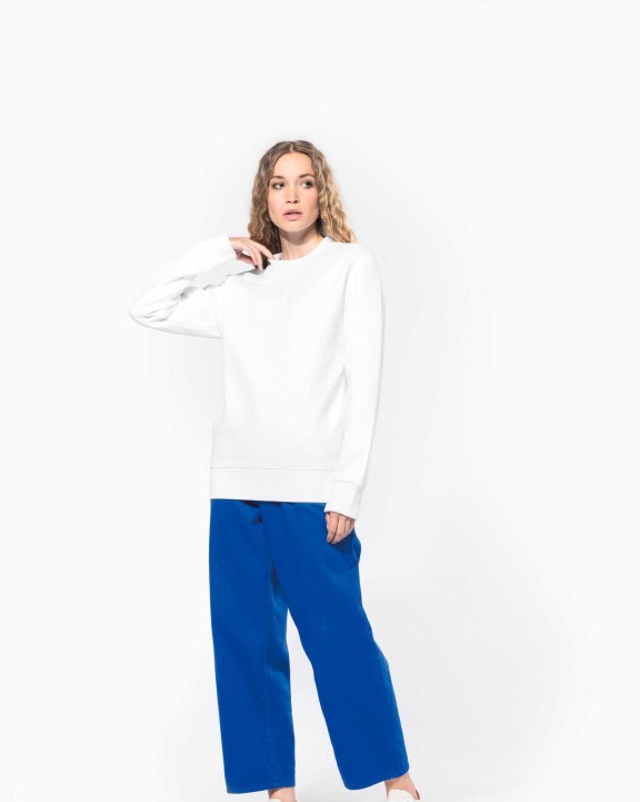 Sweat-shirt personnalisable KARIBAN Sweat-shirt col rond unisexe