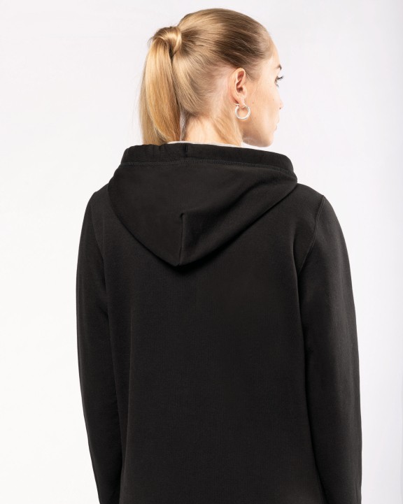 KARIBAN Kapuzensweatshirt mit Reißverschluss Sweatshirt personalisierbar