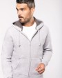 KARIBAN Kapuzensweatshirt mit Reißverschluss Sweatshirt personalisierbar